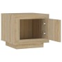 Mesa de centro madera contrachapada roble Sonoma 51x50x45 cm de vidaXL, Mesas de centro - Ref: Foro24-811802, Precio: 48,61 €...