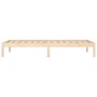 Solid pine wood sofa bed 80x200 cm by vidaXL, Beds and slatted bases - Ref: Foro24-832663, Price: 109,84 €, Discount: %