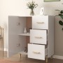 Bright white plywood sideboard 69.5x34x90 cm by vidaXL, Sideboards - Ref: Foro24-812174, Price: 85,69 €, Discount: %