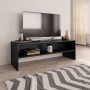 Mueble para TV madera contrachapada negro 120x40x40 cm de vidaXL, Muebles TV - Ref: Foro24-800037, Precio: 53,66 €, Descuento: %