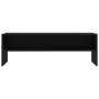 Black plywood TV cabinet 120x40x40 cm by vidaXL, TV Furniture - Ref: Foro24-800037, Price: 53,66 €, Discount: %