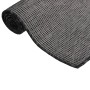 Alfombra de exterior de tejido plano gris 120x170 cm de vidaXL, Alfombras - Ref: Foro24-340774, Precio: 34,81 €, Descuento: %