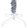 Slim Christmas tree with LEDs and balls silver 150 cm by vidaXL, Christmas trees - Ref: Foro24-3078091, Price: 55,07 €, Disco...