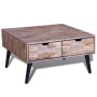 Coffee table with 4 recycled teak wood drawers by vidaXL, Coffee table - Ref: Foro24-241708, Price: 212,57 €, Discount: %