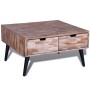 Coffee table with 4 recycled teak wood drawers by vidaXL, Coffee table - Ref: Foro24-241708, Price: 212,57 €, Discount: %