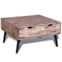 Coffee table with 4 recycled teak wood drawers by vidaXL, Coffee table - Ref: Foro24-241708, Price: 212,57 €, Discount: %