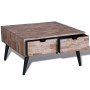 Coffee table with 4 recycled teak wood drawers by vidaXL, Coffee table - Ref: Foro24-241708, Price: 212,57 €, Discount: %