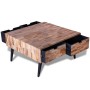 Coffee table with 4 recycled teak wood drawers by vidaXL, Coffee table - Ref: Foro24-241708, Price: 212,57 €, Discount: %