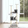 Cat scratching post with light gray sisal posts 141 cm by vidaXL, Cat furniture - Ref: Foro24-171525, Price: 54,51 €, Discoun...