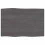 Tischplatte aus behandeltem Eichenholz, braune Live-Kante, 60 x 40 x 2 cm von vidaXL, Tischplatten - Ref: Foro24-363995, Prei...