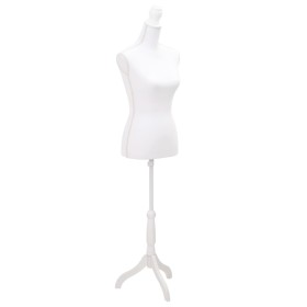 Mannequin bust of woman display white by vidaXL, Gallants at night - Ref: Foro24-30022, Price: 107,99 €, Discount: %