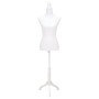 Maniquí busto de mujer exhibición blanco de vidaXL, Galanes de noche - Ref: Foro24-30022, Precio: 72,96 €, Descuento: %