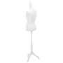 Maniquí busto de mujer exhibición blanco de vidaXL, Galanes de noche - Ref: Foro24-30022, Precio: 72,96 €, Descuento: %