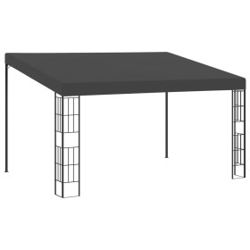 Gazebo with wall mounting anthracite gray fabric 3x4 m by vidaXL, Tents and gazebos - Ref: Foro24-47991, Price: 270,52 €, Dis...