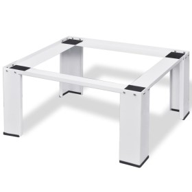 Soporte pedestal para lavadora blanco de vidaXL, Accesorios para lavadoras y secadoras - Ref: Foro24-50447, Precio: 51,81 €, ...