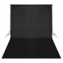 Black cotton photography backdrop 500x300 cm by vidaXL, Money - Ref: Foro24-190006, Price: 65,15 €, Discount: %