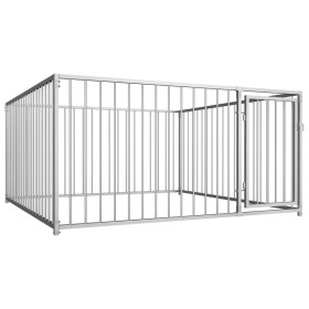 Outdoor kennel cage 200x200x100 cm by vidaXL, Dog kennels and fences - Ref: Foro24-144489, Price: 245,40 €, Discount: %