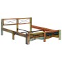 Estructura de cama de madera maciza reciclada 160x200 cm de vidaXL, Camas y somieres - Ref: Foro24-247667, Precio: 389,06 €, ...