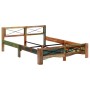 Estructura de cama de madera maciza reciclada 160x200 cm de vidaXL, Camas y somieres - Ref: Foro24-247667, Precio: 389,06 €, ...