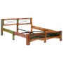 Recycled solid wood bed frame 160x200 cm by vidaXL, Beds and slatted bases - Ref: Foro24-247667, Price: 389,06 €, Discount: %