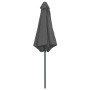 Anthracite gray aluminum pole garden umbrella 270x246 cm by vidaXL, Umbrellas - Ref: Foro24-47346, Price: 54,75 €, Discount: %