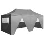 Professional folding tent with 4 anthracite steel walls 3x6 m by vidaXL, Tents and gazebos - Ref: Foro24-48867, Price: 292,46...