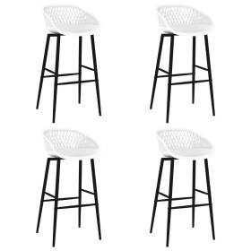 Kitchen stools 4 units white by vidaXL, Kitchen stools - Ref: Foro24-248162, Price: 205,16 €, Discount: %