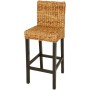 Kitchen bar stools 2 units abacá by vidaXL, Kitchen stools - Ref: Foro24-242687, Price: 212,99 €, Discount: %