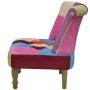 French-style armchair with a patchwork fabric design by vidaXL, Armchairs - Ref: Foro24-240809, Price: 124,99 €, Discount: %