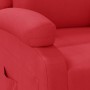 Sillón reclinable de cuero sintético rojo de vidaXL, Sillones - Ref: Foro24-322441, Precio: 192,99 €, Descuento: %