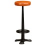 Kitchen stools 2 units genuine leather by vidaXL, Kitchen stools - Ref: Foro24-286244, Price: 169,99 €, Discount: %