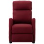 Sillón reclinable de tela rojo tinto de vidaXL, Sillones - Ref: Foro24-289699, Precio: 147,99 €, Descuento: %