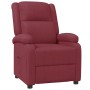 Red Faux Leather Recliner by vidaXL, Armchairs - Ref: Foro24-322440, Price: 223,99 €, Discount: %