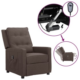 Taupe gray fabric electric recliner by vidaXL, Armchairs - Ref: Foro24-3098618, Price: 234,99 €, Discount: %