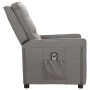 Sillón reclinable eléctrico tela gris claro de vidaXL, Sillones - Ref: Foro24-3098610, Precio: 233,78 €, Descuento: %