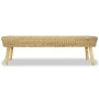 Natural rattan hallway bench 160x35x45 cm by vidaXL, Benches for halls and storage - Ref: Foro24-244580, Price: 145,96 €, Dis...