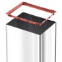 Hailo Big-Box Swing trash can L 35 L stainless steel 0840-111 by Hailo, Garbage cans and trash cans - Ref: Foro24-415461, Pri...