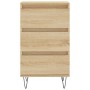 Aparador madera de ingeniería roble Sonoma 40x35x70 cm de vidaXL, Aparadores - Ref: Foro24-831095, Precio: 56,89 €, Descuento: %