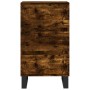 Aparador madera de ingeniería roble ahumado 40x35x70 cm de vidaXL, Aparadores - Ref: Foro24-831105, Precio: 63,71 €, Descuent...