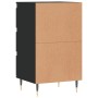 Aparador madera de ingeniería negro 40x35x70 cm de vidaXL, Aparadores - Ref: Foro24-831085, Precio: 72,78 €, Descuento: %