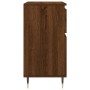 Aparador madera contrachapada marrón roble 60x35x70 cm de vidaXL, Aparadores - Ref: Foro24-831115, Precio: 63,98 €, Descuento: %