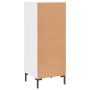 Glossy white plywood sideboard 34.5x34x90 cm by vidaXL, Sideboards - Ref: Foro24-828606, Price: 77,42 €, Discount: %