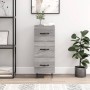 Sonoma gray engineered wood sideboard 34.5x34x90 cm by vidaXL, Sideboards - Ref: Foro24-828602, Price: 66,32 €, Discount: %