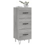 Sonoma gray engineered wood sideboard 34.5x34x90 cm by vidaXL, Sideboards - Ref: Foro24-828602, Price: 66,32 €, Discount: %