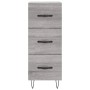 Sonoma gray engineered wood sideboard 34.5x34x90 cm by vidaXL, Sideboards - Ref: Foro24-828602, Price: 66,32 €, Discount: %