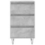 Concrete gray engineered wood sideboard 40x35x70 cm by vidaXL, Sideboards - Ref: Foro24-831096, Price: 46,77 €, Discount: %