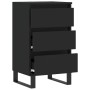 Aparador madera de ingeniería negro 40x35x70 cm de vidaXL, Aparadores - Ref: Foro24-831101, Precio: 71,99 €, Descuento: %