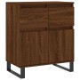 Oak brown plywood sideboard 60x35x70 cm by vidaXL, Sideboards - Ref: Foro24-831131, Price: 75,17 €, Discount: %