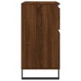 Aparador madera contrachapada marrón roble 60x35x70 cm de vidaXL, Aparadores - Ref: Foro24-831131, Precio: 75,17 €, Descuento: %