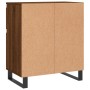 Oak brown plywood sideboard 60x35x70 cm by vidaXL, Sideboards - Ref: Foro24-831131, Price: 75,17 €, Discount: %